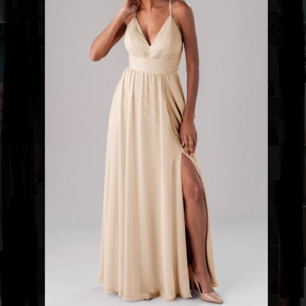Kennedy Blue “Ryan” Bridesmaid Dress - Champagne